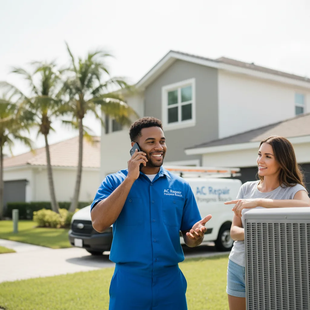 AC Repair Pompano Beach customer support in Quanah